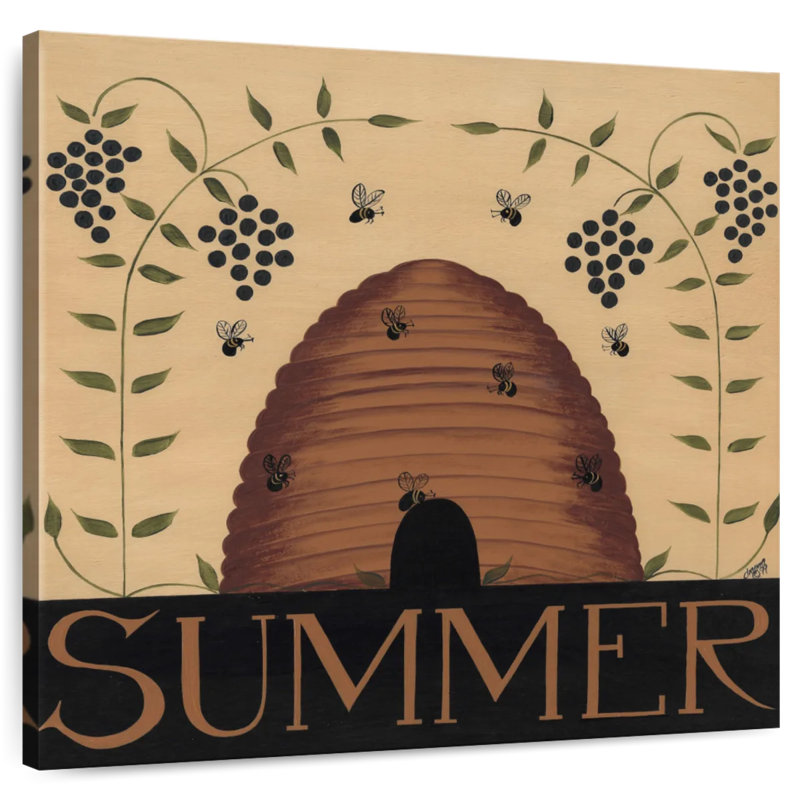 Brampt Summer Bees, 30" H x 30" W