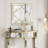 Genever Wood Square Wall Mirror