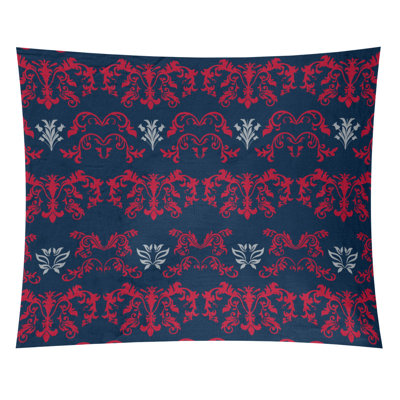 Tapisserie baroque en microfibre New England Football