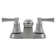 FlowCurve 4 in. Centerset 2-Handle Bathroom Faucet with 50/50 Pop-Up Drain in Polished Chrome