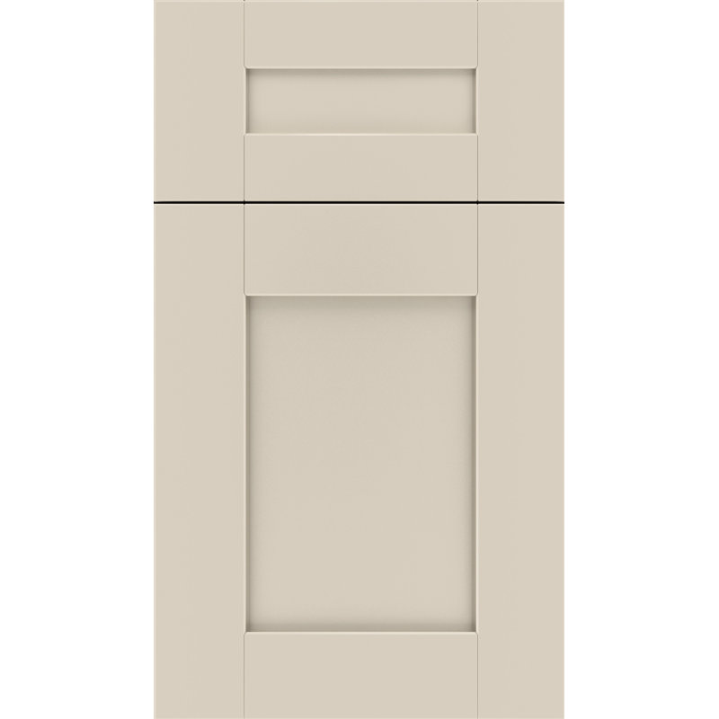 Dwelling Full Access Crescent Door Sample, Daybreak, Maple