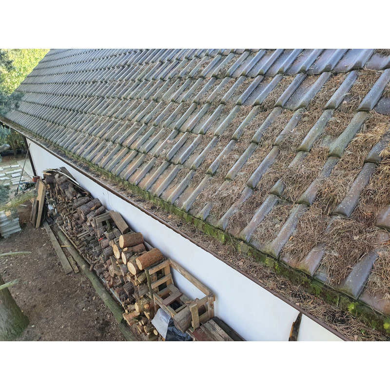 Gutter filter standard 135 foam Optimum 1,25 m (125 cm x 1 pc), 10 cm H x 125 cm W x 10 cm D