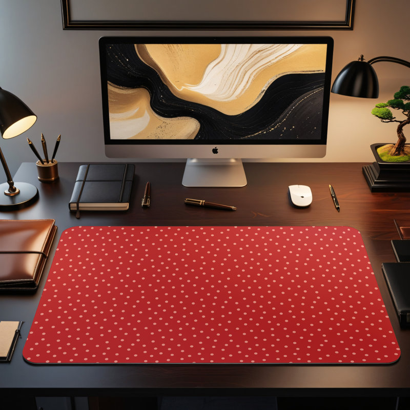 Polyester Desk Pad, 31.5x15.5
