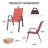 Durable Metal Patio Dining Sets, Modern Design, Ideal For Outdoor And Commercial Use