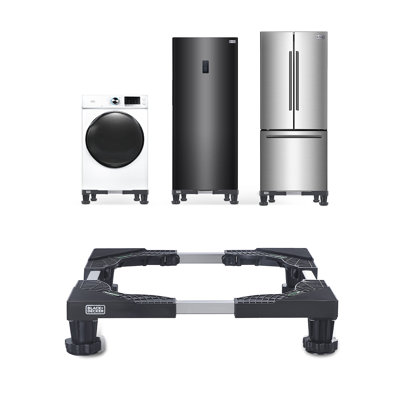 BLACK+DECKER Multi-Functional Stand, 4"H Pedestal Stand, BWS16