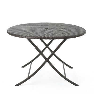 RIAD ROUND FOLDABLE DINING TABLE