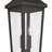 Cleary 25.25" 2-Light Outdoor Post Light with Clear Glass in Olde Bronze-126677978