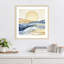 «A Golden Landscape II» par Andrea Haase, impression sur bois encadrée-100672505