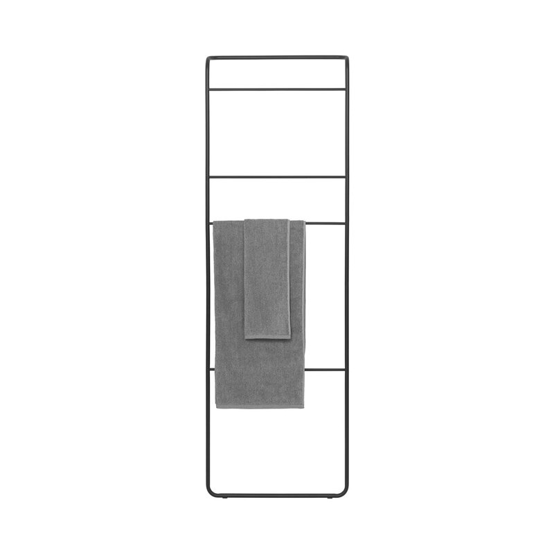 Modo 21.9" Free Standing Towel Bar, Black