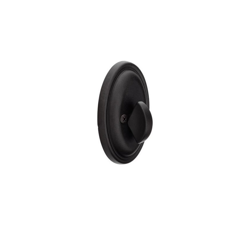 #14 Style Single Sided Deadbolt Flat Black Bronze Finish, Flat Black Bronze
