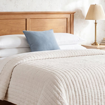 Boyfriend Cotton Coverlet Set