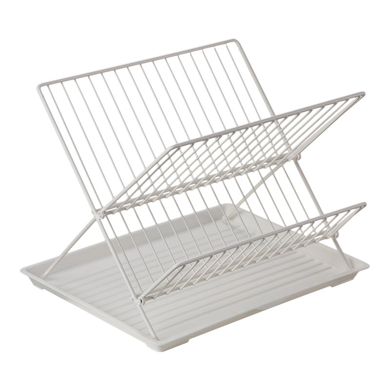 Dish Rack, White