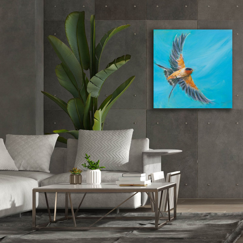 'Soaring' by Sue Schlabach Canvas Wall Art, 37" H x 37" W x 1.5" D