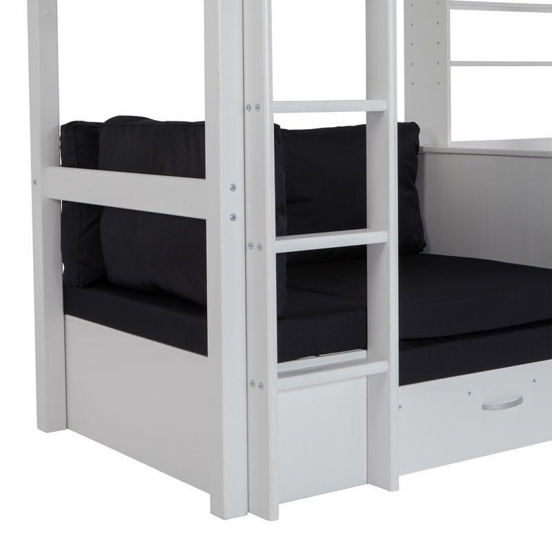 Solorzano European Single High Sleeper Loft Bed 90x200cm