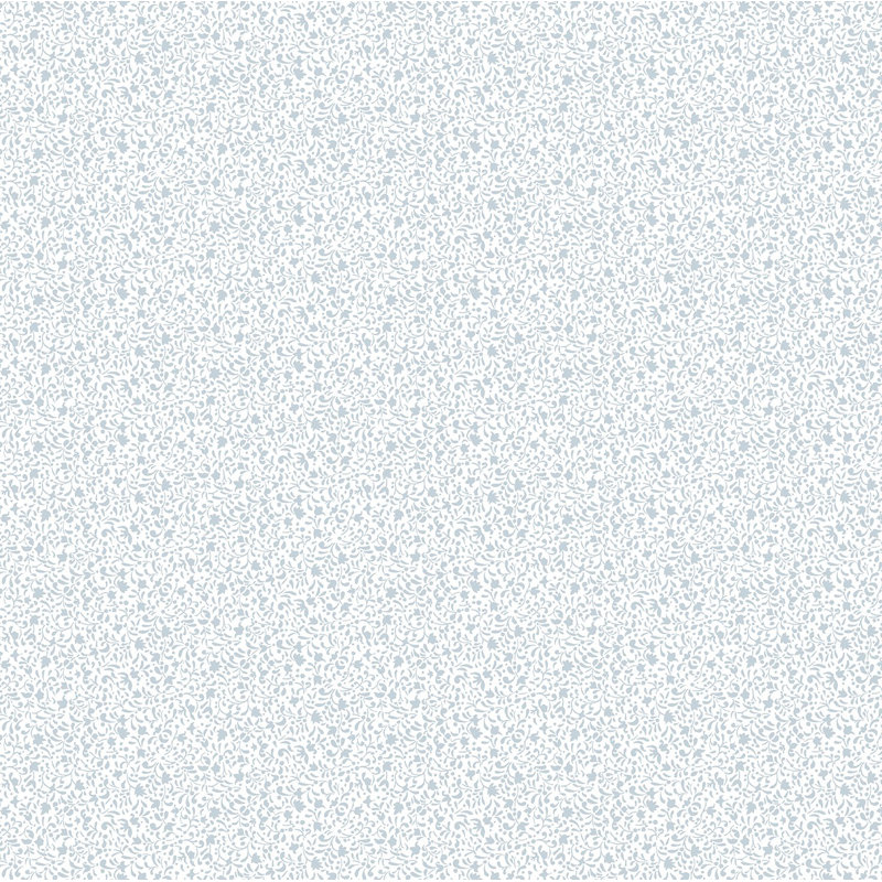 Nerijus Little Explorers 2 Tiny Botanical Flowers Wallpaper Roll, Blue