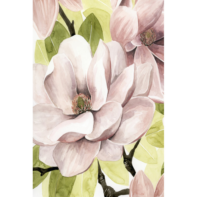 Blush Magnolia II, 46cm H x 30cm W