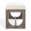 Banc en bois Doriella