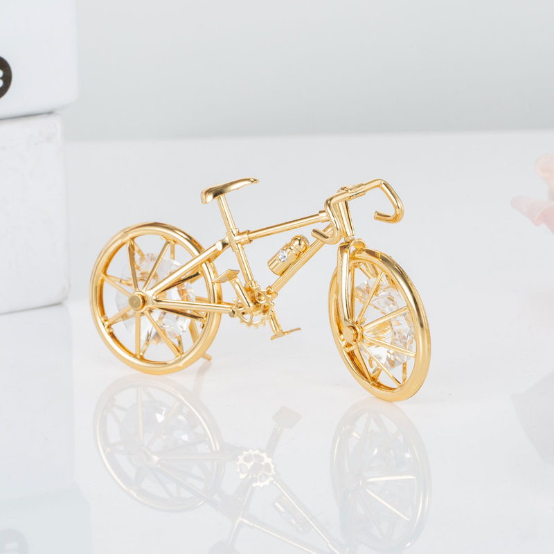 Ornement en forme de fêtes de vélo
