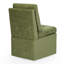 Chaise de salle à manger en chenille avec rangement et roulettes (ensemble de 6)-1192634308-1192634312
