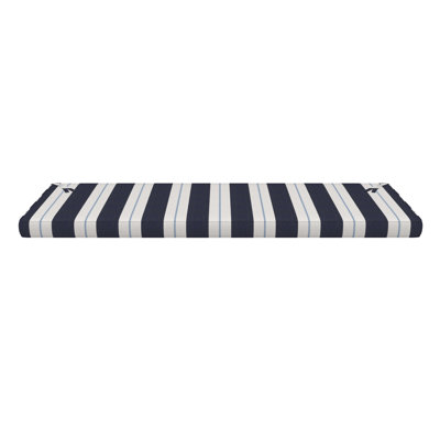 Sunbrella® Indoor/Outdoor Bench Seat Cushion, 3" Thick