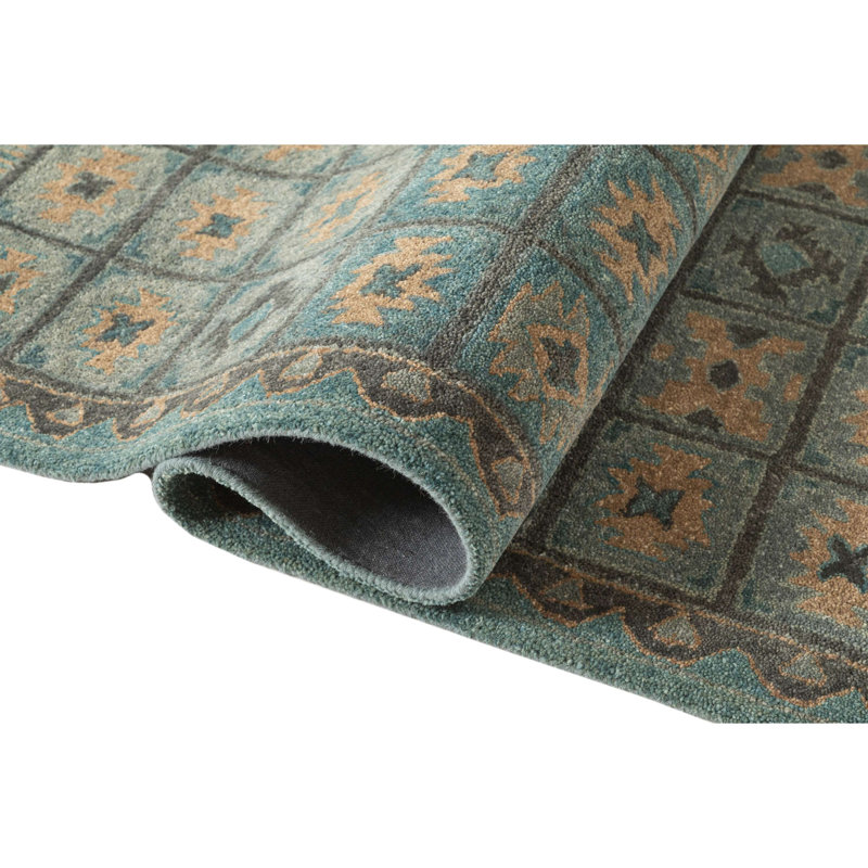 Allison Hand Tufted Wool Indoor Rug, Rectangle 5' x 8'