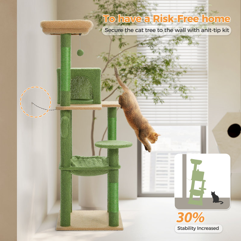 Franklynn 56.3'' H Cat Tree