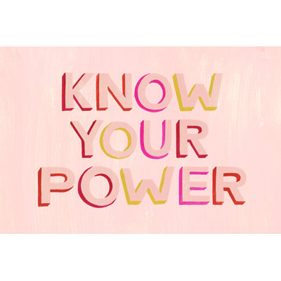 You Are Powerful II by Grace Popp - Print on Canvas