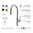 Kalia Masimo Surfer Pull Out Kitchen Faucet-77429581