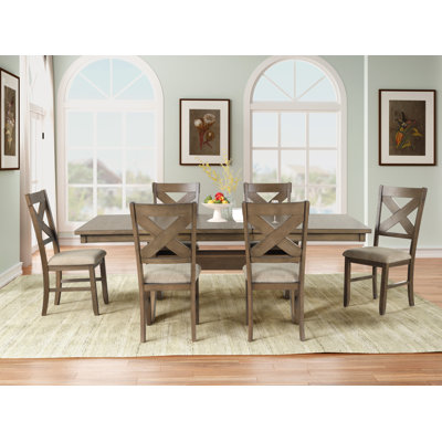 Veliz Extendable Trestle Dining Set