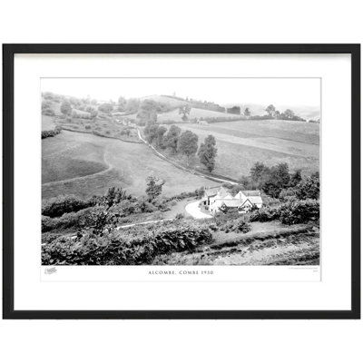 Alcombe, Combe 1930 - Single Picture Frame Print