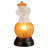 Old World Christmas Blown Glass Ghost Pumpkin Light