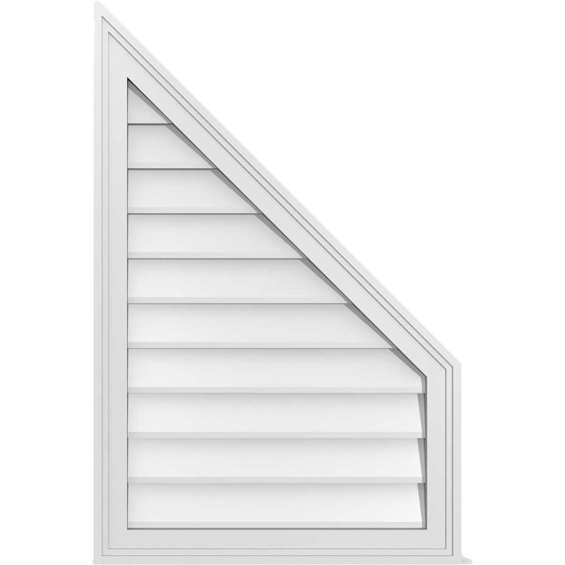 Ventilateur à pignon non-fonctionnel Signature, H 1,5 po x L 34 po x l 22 po