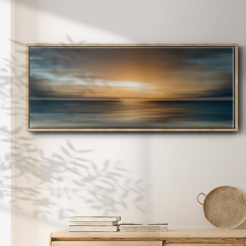 In The Beginning- Framed Canvas
