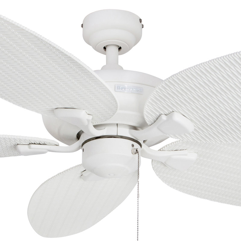 Duval 52" Indoor/Outdoor Ceiling Fan, White
