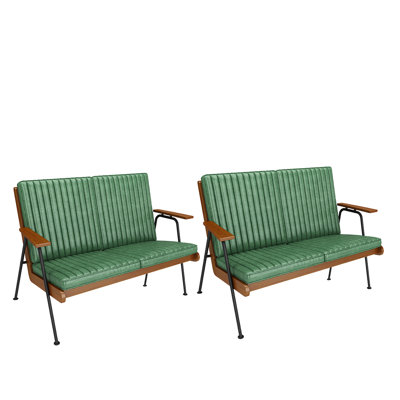 Banc rembourré en similicuir