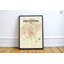 « houston city map », reproduction d’impression sur affiche en tricolore-22632915
