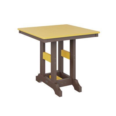 Garden Classic Outdoor Square Bar Table