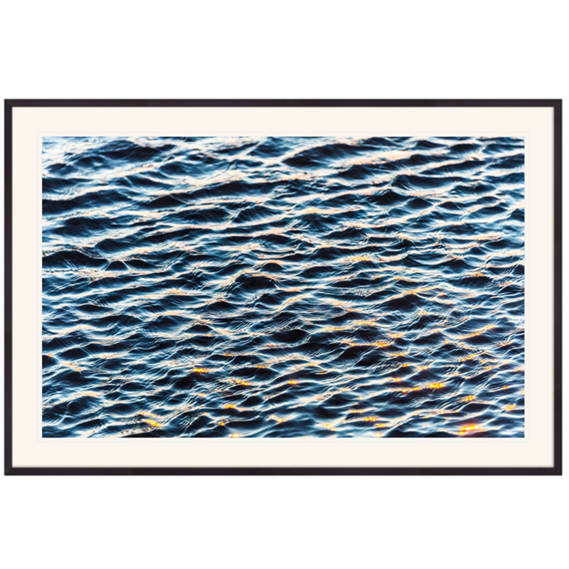 One-of-a-Kind Rippled par Ted Pannoe - photographie encadrée sur papier