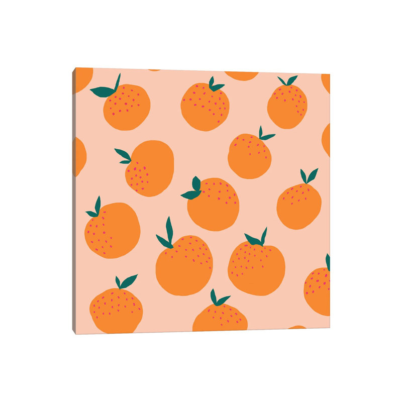 Orange by Art Mirano - Wrapped Canvas Print, 30.48cm H x 30.48cm W x 1.9cm D