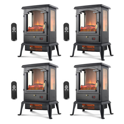 VOLTORB 16.6 " W Black Electric Stove