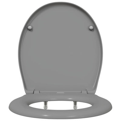 White Plastic Standard Sturdy Standard Toilet Seat Oval