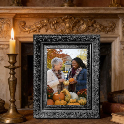 5" x 7" Black 3 PCS Everyday Picture Frame for Bedroom Decor