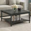 Locke Solid Wood Square Coffee Table-892647480