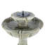 Outdoor Acrylic Birdbath Fountain with Lights