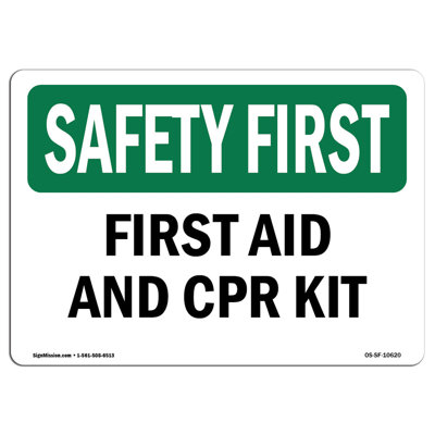«Safety First Sign»