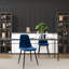 Chaise d'appoint en velours capitonné Lewanna-2130690873-2130690877