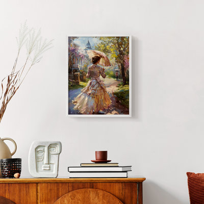 WOMEN Series DCLXXV  -Premium Framed Print -Ready to Hang - No Nails Required