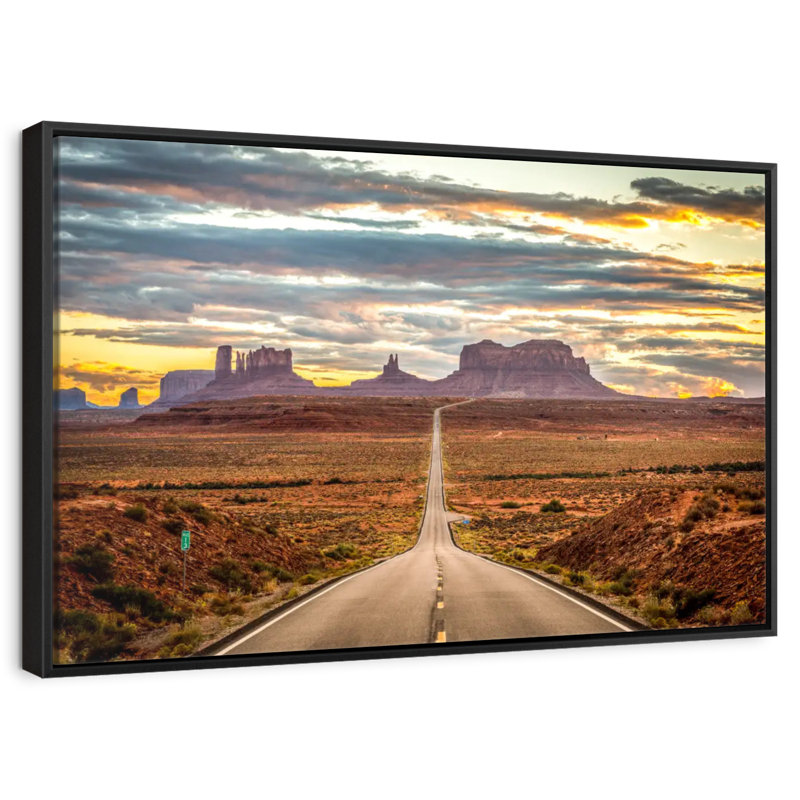 Monumental, 19" X 13", Floating Frame Black