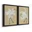 Heron Plumage V, ensemble de 2 reproductions de cadres rectangulaires sur toile-554202742-554202697