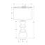 Lighting, 26 po, céramique, abat-jour, contemporain-1026704888
